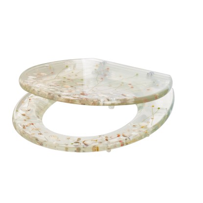 OBI Carduma WC-ülőke kagyló és tengerifű motívummal OBI Carduma WC-ülőke kagyló és tengerifű motívummal