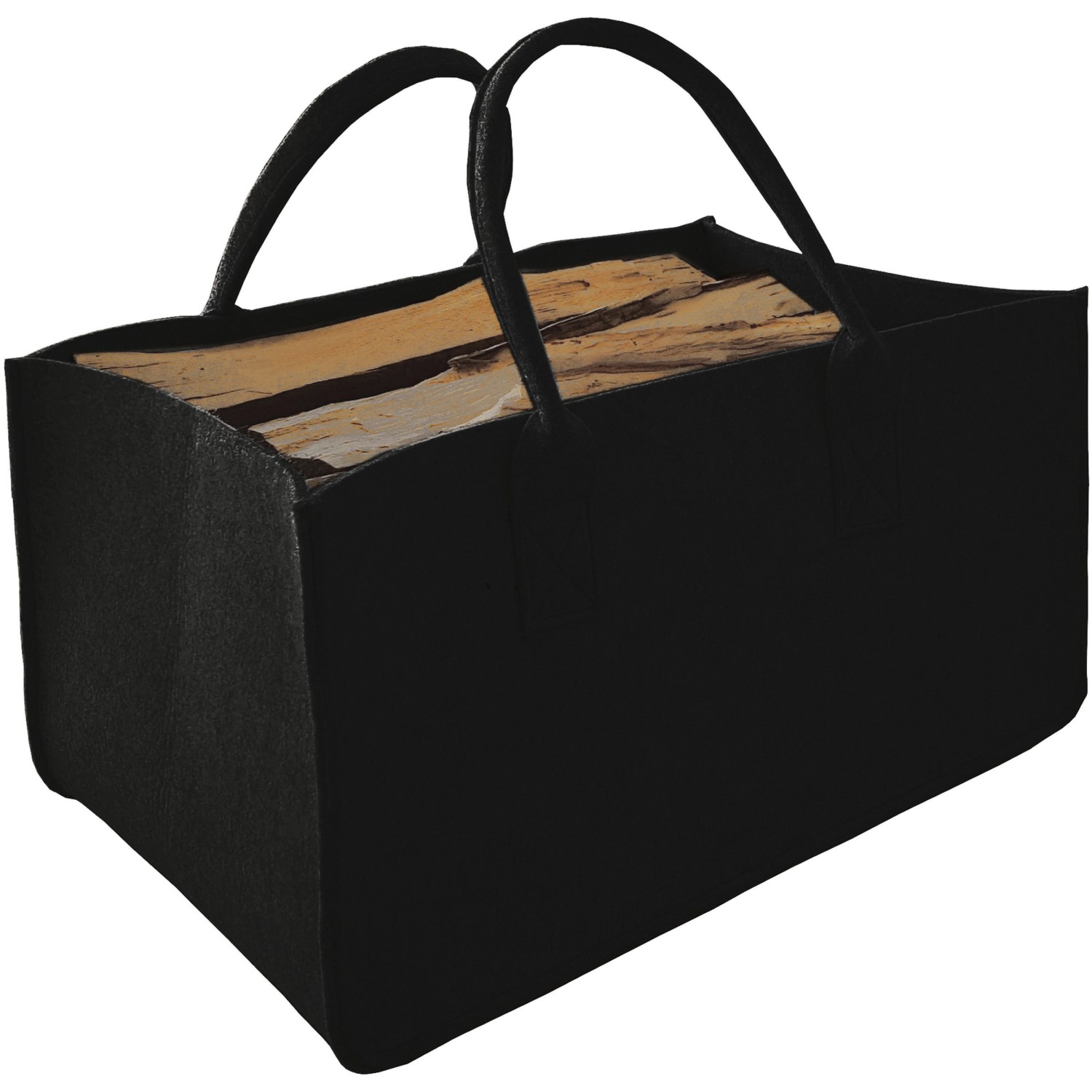 Filc táska tároláshoz összehajtható fekete Filc táska tároláshoz összehajtható fekete