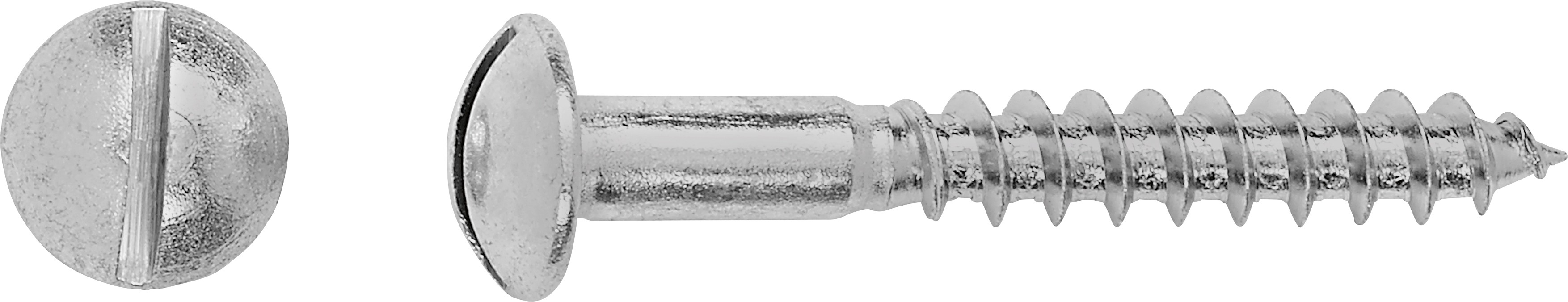 Lencsefejű facsavar egyhornyú fejjel 4 mm x 40 mm 20 darab Lencsefejű facsavar egyhornyú fejjel 4 mm x 40 mm 20 darab