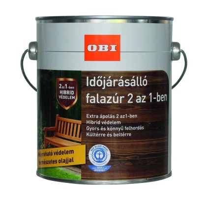OBI Időjárásálló falazúr 2in1 Erdei fenyő 2 l OBI Időjárásálló falazúr 2in1 Erdei fenyő 2 l
