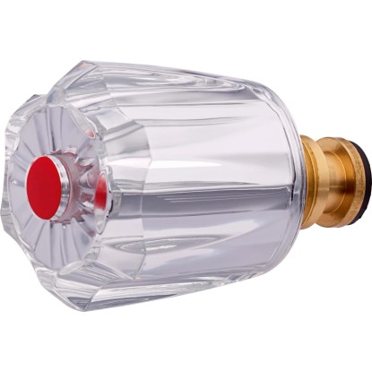 OBI akril fogantyú csillag alakú 21 mm-es (G 1/2) felső résszel OBI akril fogantyú csillag alakú 21 mm-es (G 1/2) felső résszel