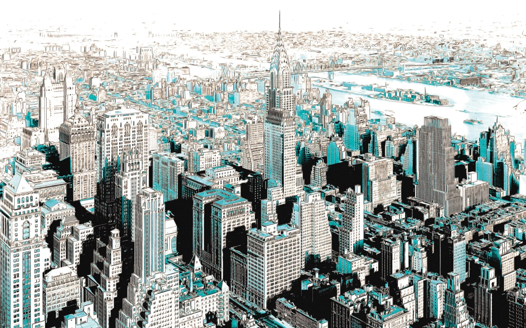 Komar nemszőtt fotótapéta Gotham 400 x 250 cm Komar nemszőtt fotótapéta Gotham 400 x 250 cm