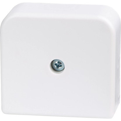 Falon kívüli elosztódoboz 55 mm x 60 mm fehér IP30 Falon kívüli elosztódoboz 55 mm x 60 mm fehér IP30