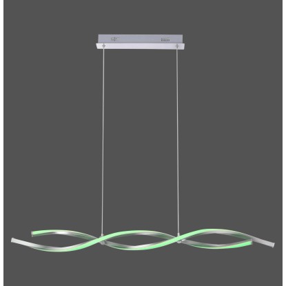 Just Light. LOLAsmart-Swing okoslámpa acélszínű 110 cm x 120 cm Just Light. LOLAsmart-Swing okoslámpa acélszínű 110 cm x 120 cm