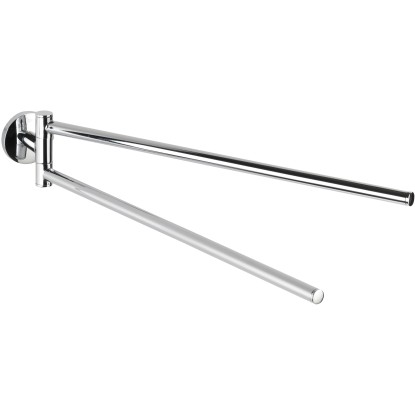 Wenko Cuba kétkaros króm törölközőtartó Wenko Cuba kétkaros króm törölközőtartó