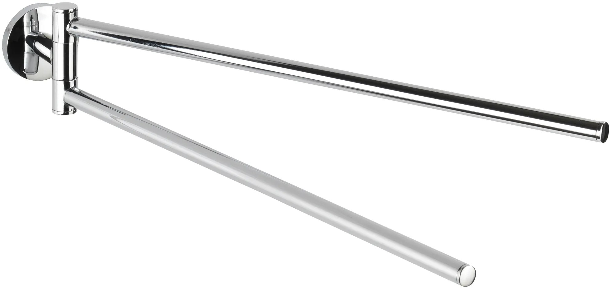 Wenko Cuba kétkaros króm törölközőtartó Wenko Cuba kétkaros króm törölközőtartó