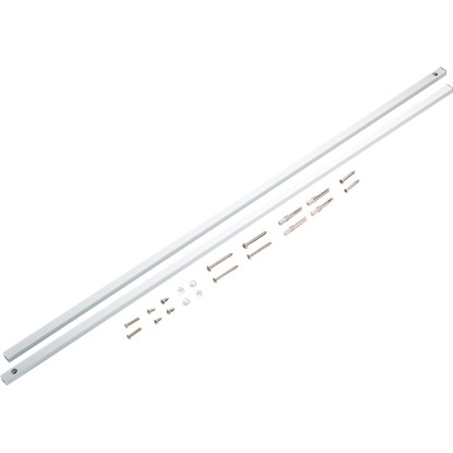 Rögzítőkészlet fehér New Port 80 forgóajtóhoz Rögzítőkészlet fehér New Port 80 forgóajtóhoz