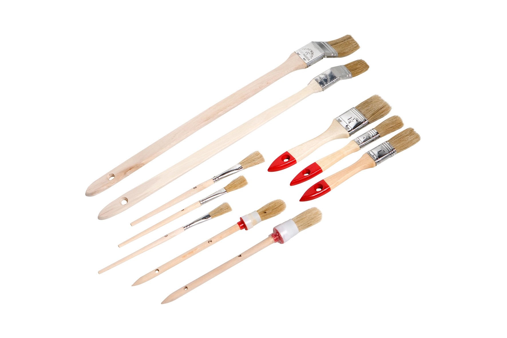 LUX-TOOLS ecsetkészlet 10 részes LUX-TOOLS ecsetkészlet 10 részes