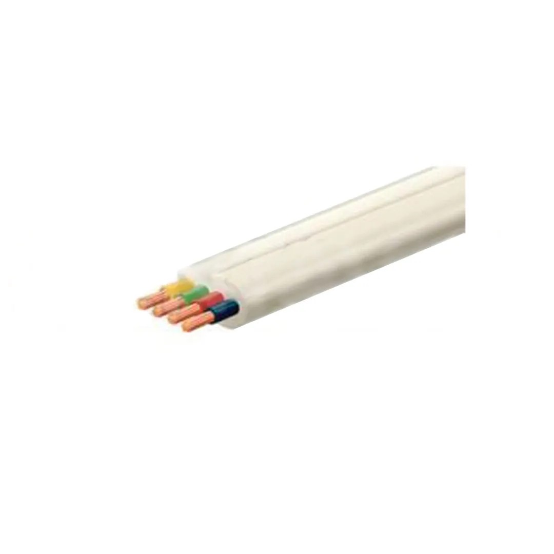 Telefon vezeték 4 eres lapos csontszínű Telefon vezeték 4 eres lapos csontszínű