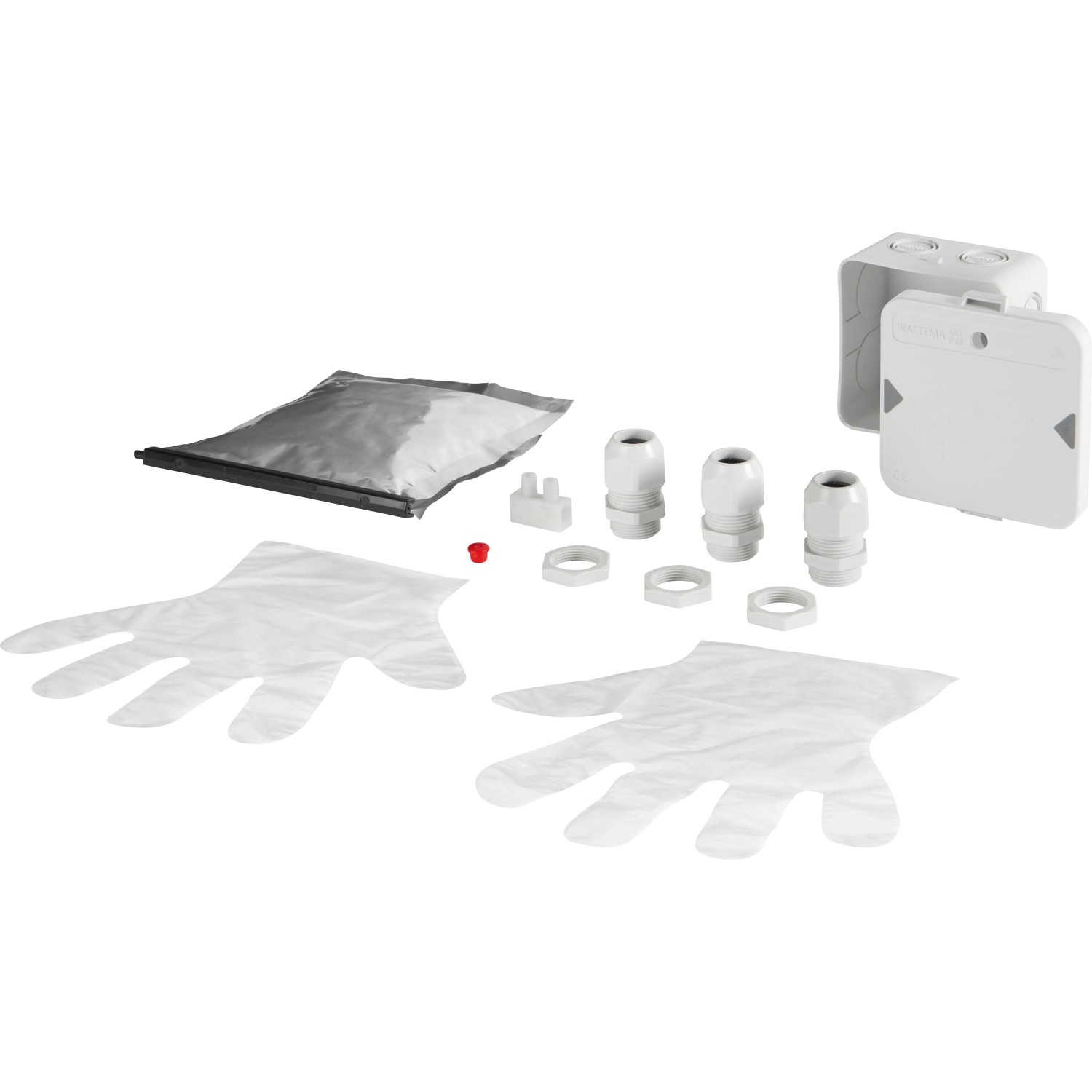 Kaiser kültéri osztódoboz telepítő öntőgyantával IP65/IP68 vízálló Kaiser kültéri osztódoboz telepítő öntőgyantával IP65/IP68 vízálló