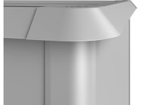 Biohort csigák elleni védelem 1 m x 0,5 m magaságyáshoz ezüstmetál