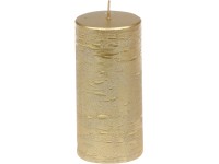Steinhart oszlopgyertya rusztikus-fényes 12 cm x 5,8 cm arany