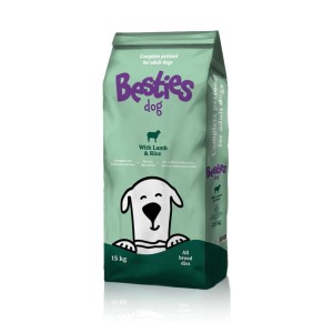 Besties Dog marha zöldséggel száraz kutyatáp 15 kg