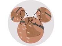 Komar nemszőtt fotótapéta Dot Minnie Terra öntapadó átmérő 125 cm