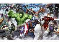 Komar nemszőtt fotótapéta Marvel Avengers Assemble színes