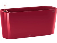 Lechuza Delta virágtartó 20 skarlátvörös magasfényű 40 cm x 15 cm