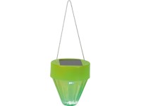 LED-es napelemes lámpa mini lámpás zöld