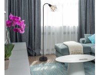 Isabella állólámpa matt fekete színben Isabella állólámpa matt fekete színben