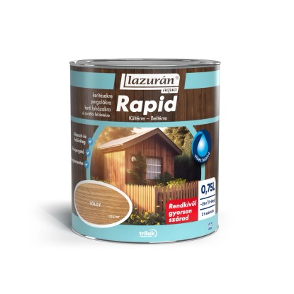 Lazurán Aqua Rapid tölgy 0,75 l