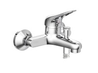 Schütte kád csaptelep Porto egykaros keverős fürdőszobai csaptelep krómszínű