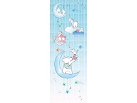 Komar vlies fotótapéta Winnie Pooh Piglet and Stars 100 cm x 280 cm