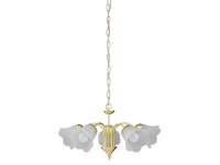 Rábalux Rafaella csillár 5-ös 90 cm arany - fehér