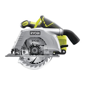 Ryobi R18CS-0 One+ akkus kézi körfűrész 165 mm-es fűrészlappal, 18 V. Ideális fa vágásához.