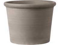 Deroma Zylinder Primitivo virágcserép 28 cm grafit