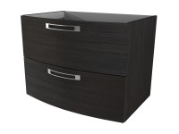 Mosdóalsószekrény 74 cm sötétszürke