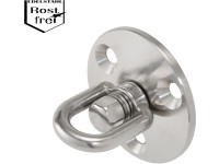 Conacord csapágyas forgó akasztószem rögzítőlappal Conacord csapágyas forgó akasztószem rögzítőlappal