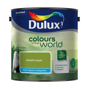 Dulux A Nagyvilág Színei beltéri falfesték Zöldellő sziget 2,5 l