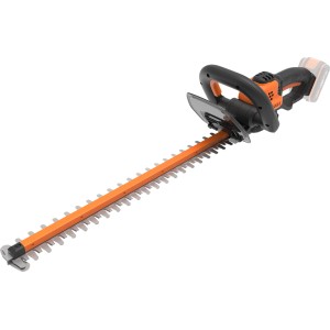 Worx WG264E.9 20 V akkus sövényvágó, narancs-fekete.