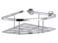 tesa ALUXX sarok zuhanypolc magasfényű krómozott alumínium ragasztós rögzítés tesa ALUXX sarok zuhanypolc magasfényű krómozott alumínium ragasztós rögzítés