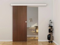 Fa színezett tolóajtó füstölt tölgy 90 cm x 203,5 cm x 5 cm Fa színezett tolóajtó füstölt tölgy 90 cm x 203,5 cm x 5 cm