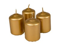 Adventi gyertya 4 db arany