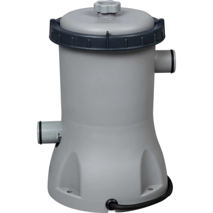 Bestway Flowclear szűrőszivattyú 530 gal/h, patronos szűrő a tiszta medencevízhez.
