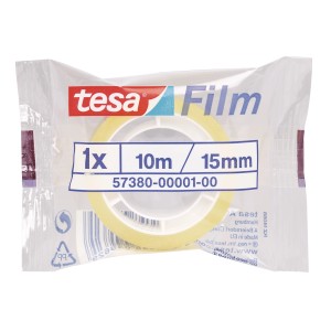 Tesa Film ragasztószalag, 10m x 15mm, átlátszó csomagolásban.