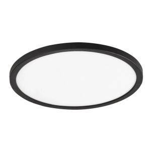 Rábalux GONZALO ráépíthető és beépíthető lámpa fekete LED 24W IP20
