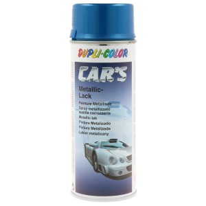 Dupli-Color Cars Lakk spray Azúrkék metál, 400ml-es doboz autófesték javításokhoz.