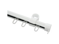 Gardinia U-vezetősín fém fehér 110 cm