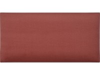 Négyszög alakú fali párna 60 cm x 30 cm bársony terrakotta Négyszög alakú fali párna 60 cm x 30 cm bársony terrakotta