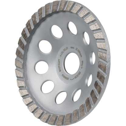 Wolfcraft Standard gyémánt csiszolófazék 125 mm