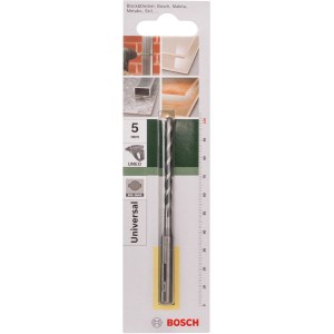 Bosch univerzális fúró SDS Quick 5x55x100 mm fúrókalapácsokhoz, ideális fához, fémhez, betonhoz és kőhöz.