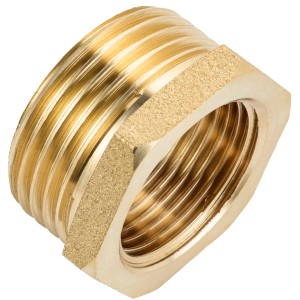 Réz szűkítő darab szivattyúkhoz és vízellátó rendszerekhez, 33,3 mm x 24,1 mm.