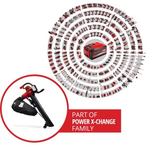 Einhell Power X-Change GE-CL 36/230 Li E-Solo akkus lombfúvó és szívó.