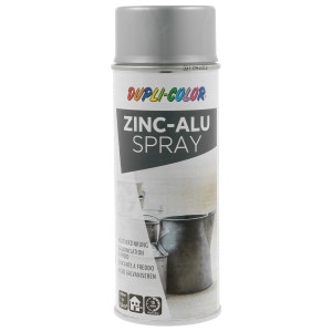 Dupli-Color Cink Alu Spray 400ml korrózióvédelemhez és fémjavításokhoz.
