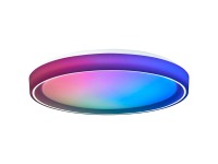 Brilliant Floco RGB + CCT LED-es mennyezeti lámpa 49,5 cm átmérő Fehér Brilliant Floco RGB + CCT LED-es mennyezeti lámpa 49,5 cm átmérő Fehér