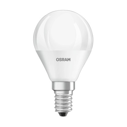 Osram LED Value kisgömb alakú fényforrás P40 4,9W 2700K E14 3 darab