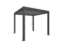 Biohort pergola 255 cm x 312 cm x 312 cm sötétszürke/ezüstmetál Biohort pergola 255 cm x 312 cm x 312 cm sötétszürke/ezüstmetál