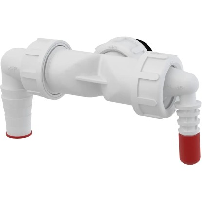 Alca Dupla csonk G1" / 8-23, szelepekkel